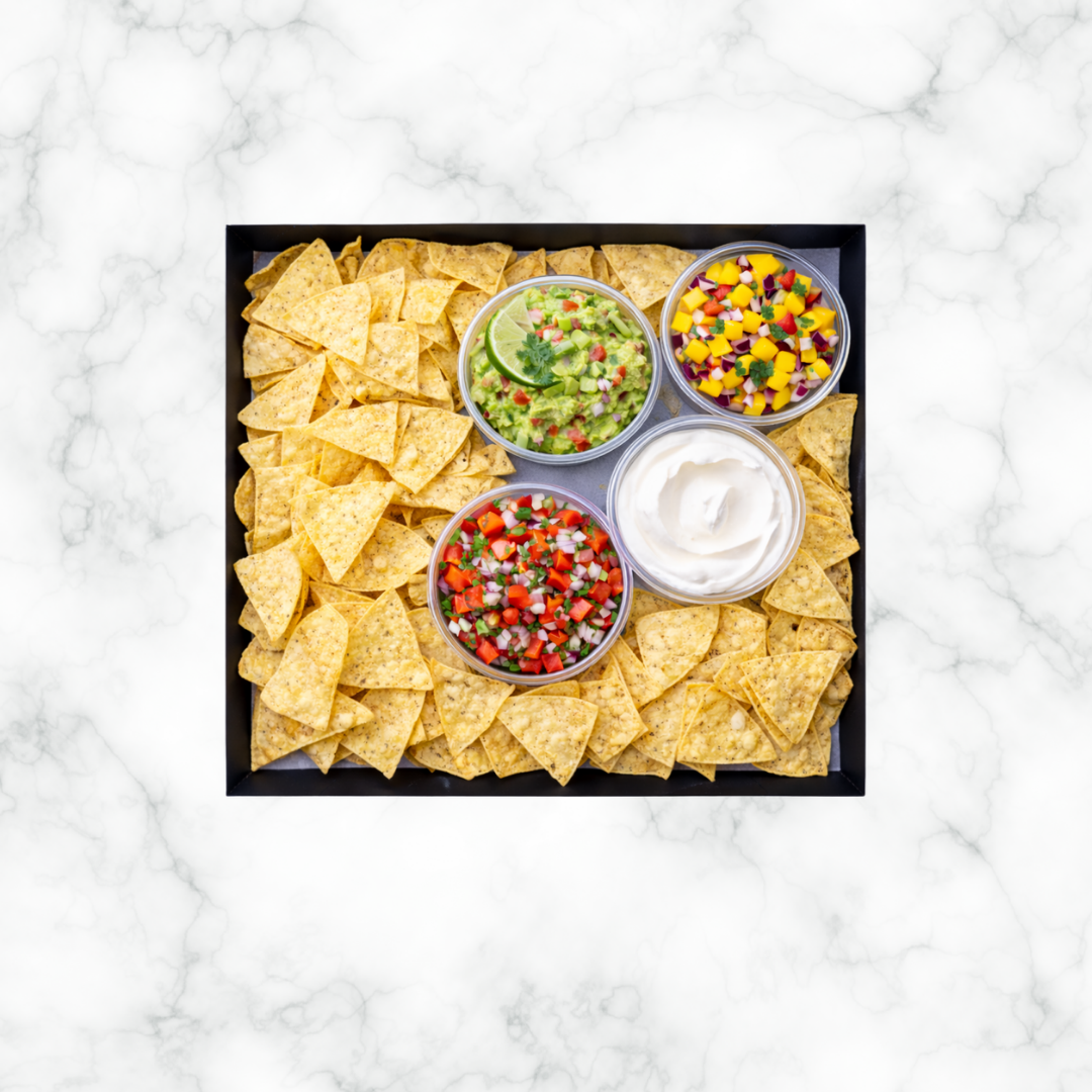 Guacamole platter