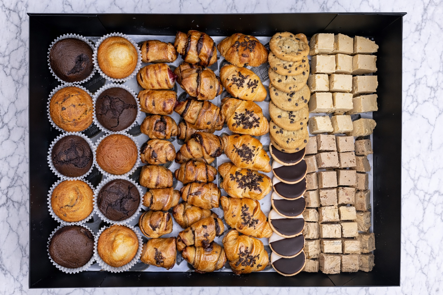 one of the sweet platters
